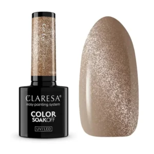 Esmalte Semipermanente Cat Eye Light Brown Claresa
